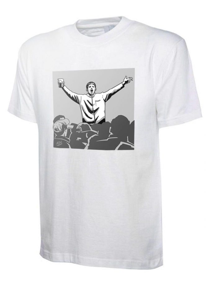 Bovver's Pub Scene T-Shirt - Green Street Away Days Classic