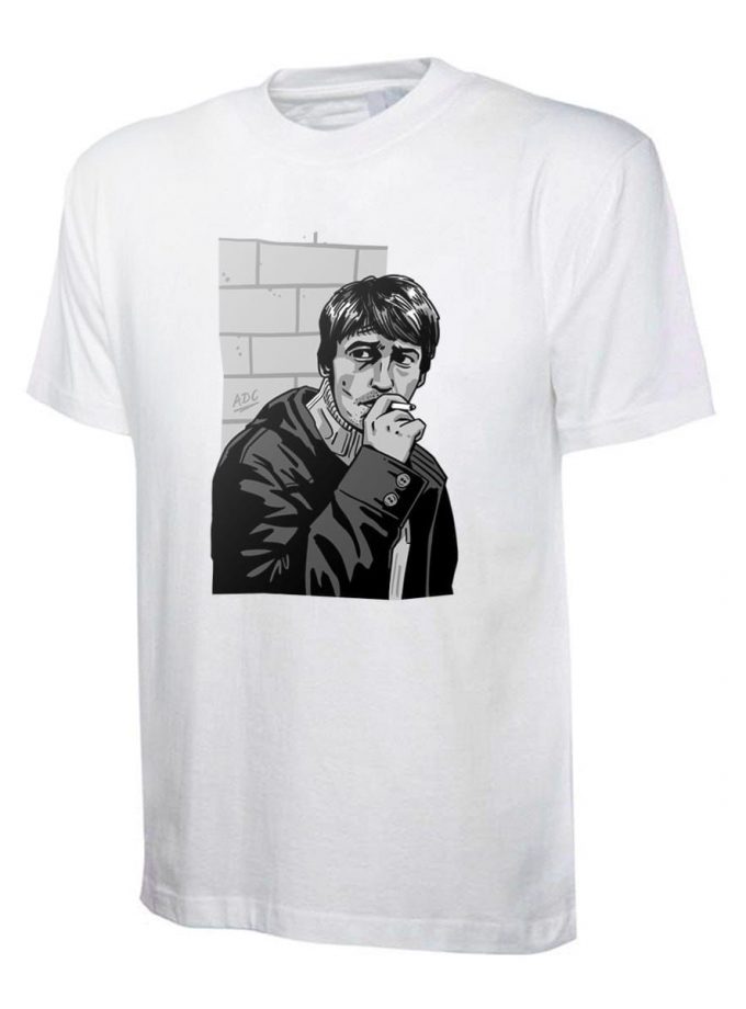 Bovver Hand-Drawn Masterpiece T-Shirt - Green Street Away Days Classic