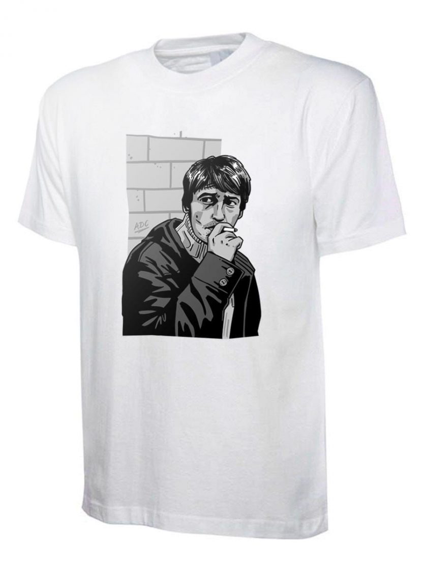 Bovver Hand-Drawn Masterpiece T-Shirt - Green Street Away Days Classic