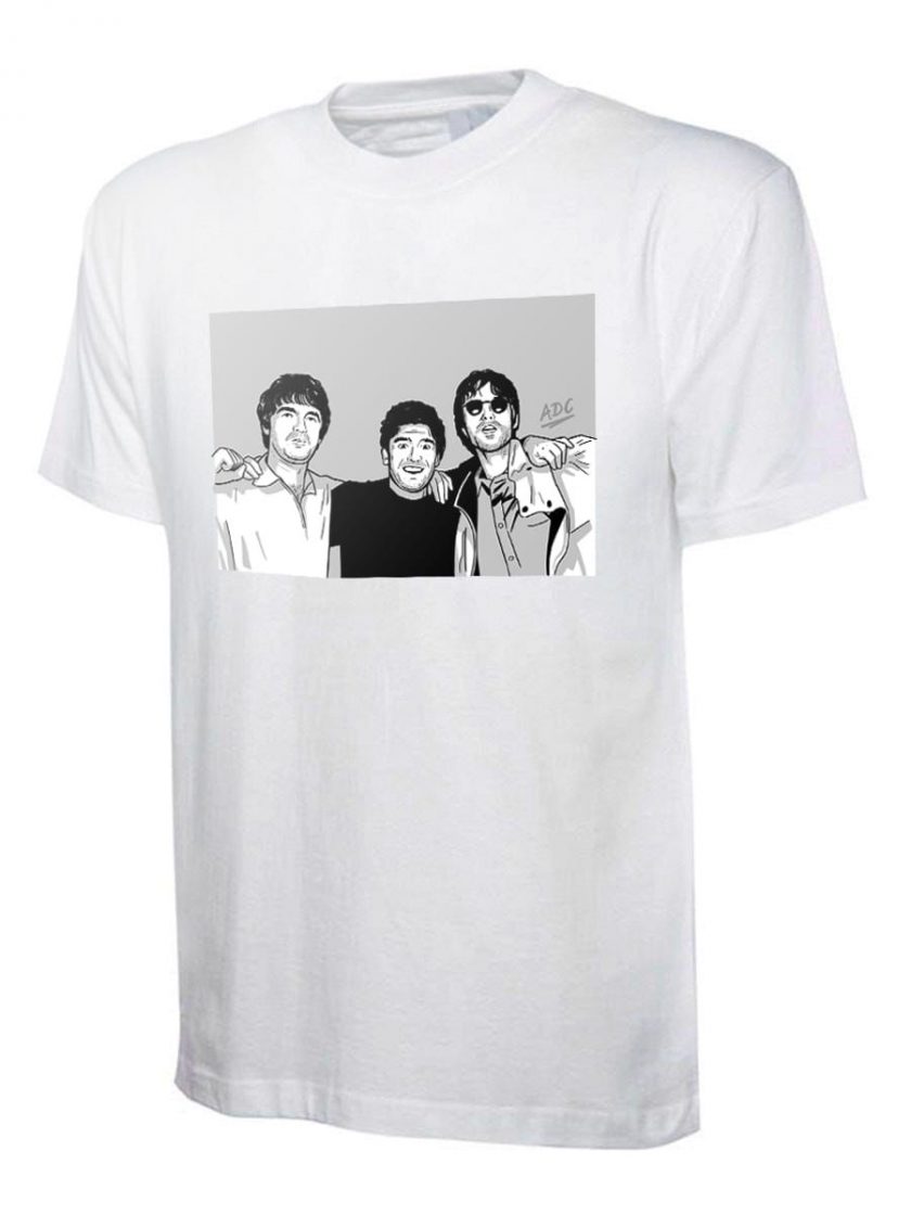 Gallagher Brothers & Maradona Night Out T-Shirt - Away Days Classic