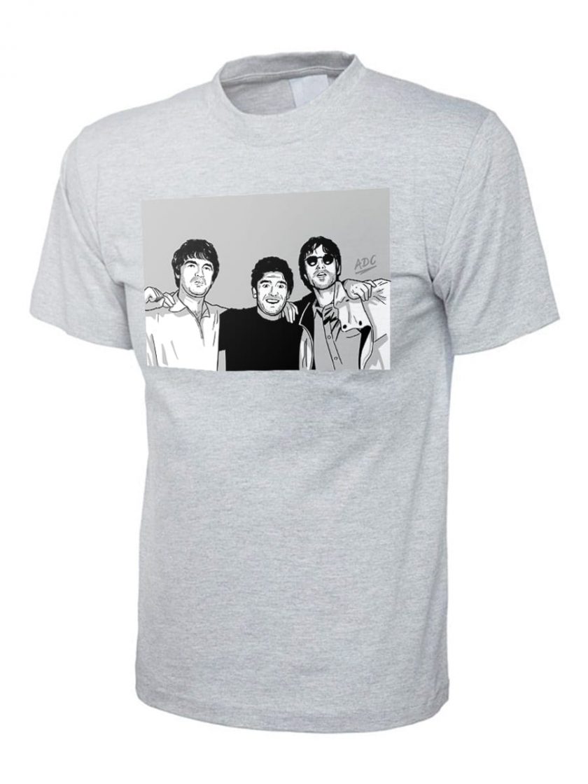 Gallagher Brothers & Maradona Night Out T-Shirt - Away Days Classic - Image 3