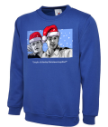 Festive Christmas Jumper - "Couple of Cheeky Christmas Tequilas?" Slogan Sweatshirt