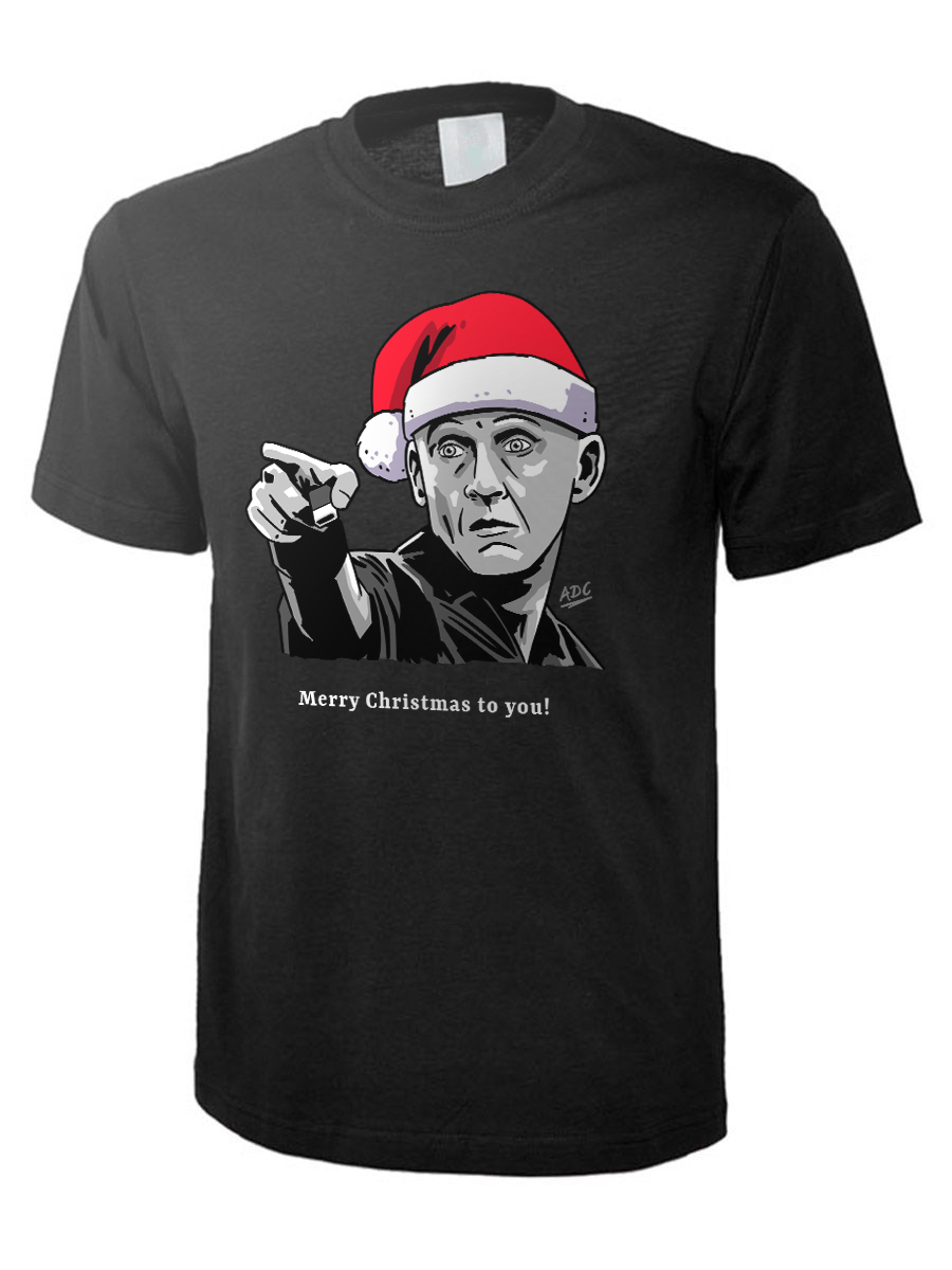 Festive Christmas T-Shirt - "Merry Christmas to You" Cheeky Slogan Tee - Image 2