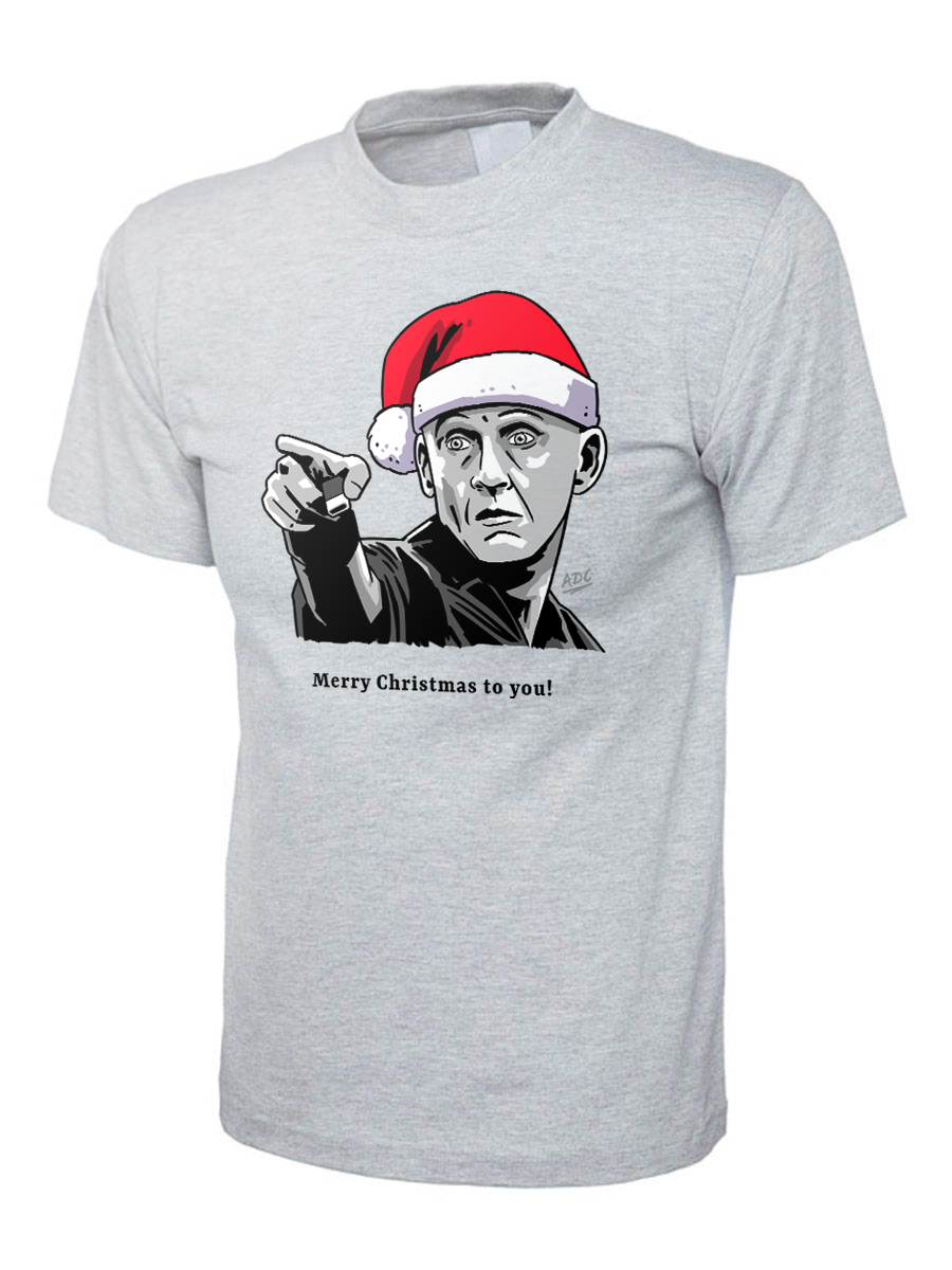 Festive Christmas T-Shirt - "Merry Christmas to You" Cheeky Slogan Tee - Image 3