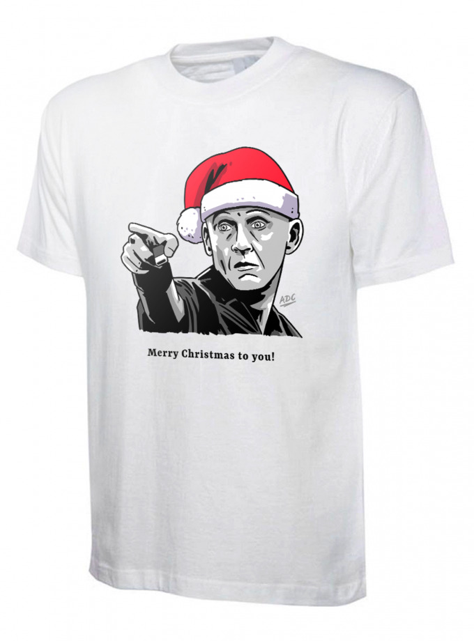 Festive Christmas T-Shirt - "Merry Christmas to You" Cheeky Slogan Tee